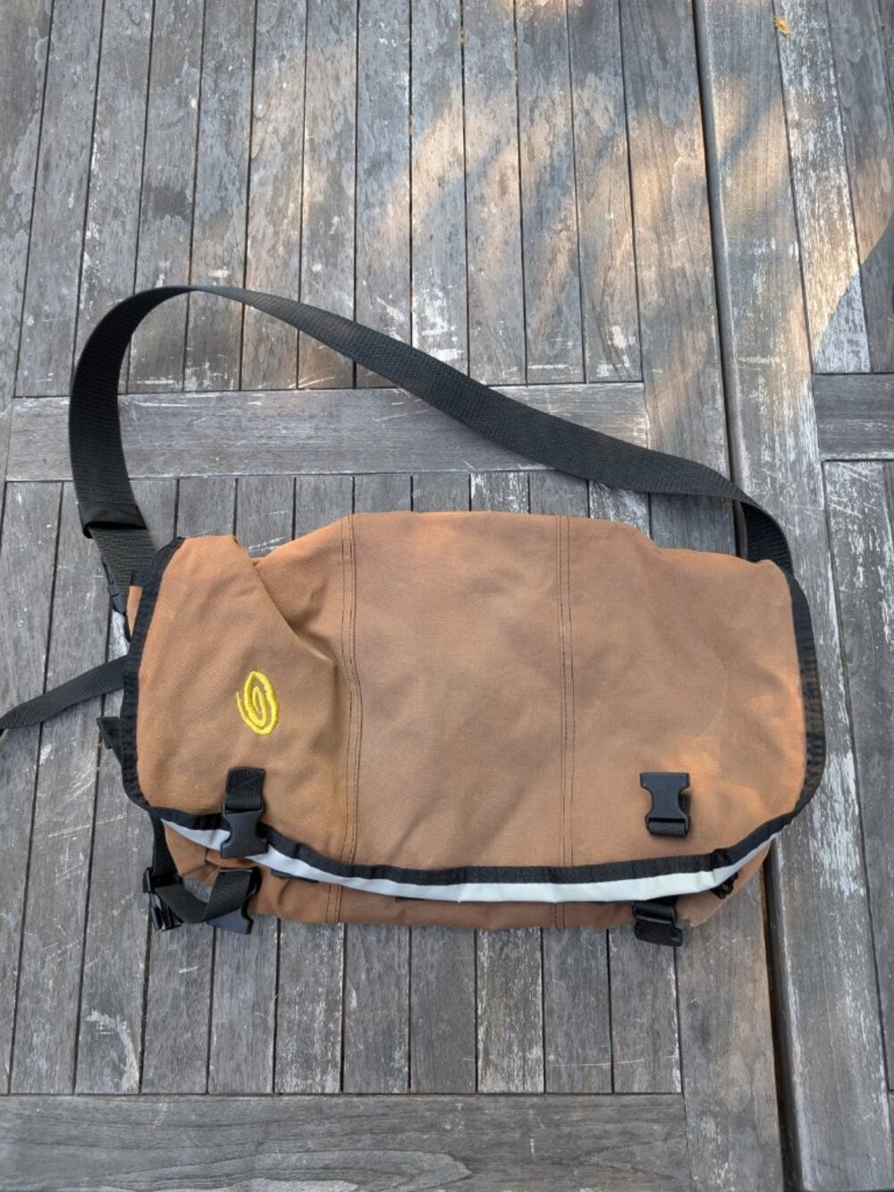 Vintage Timbuk2 Waxed Canvas Messenger Bag